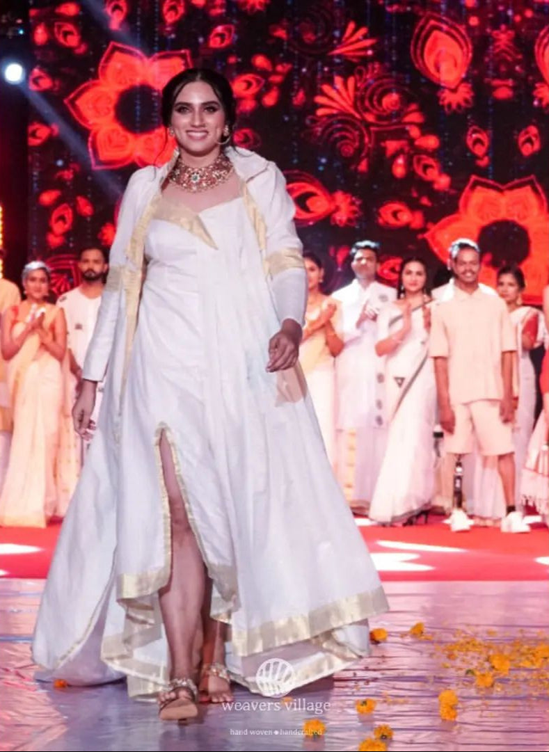 Weavers Village Handloom Designer Dress